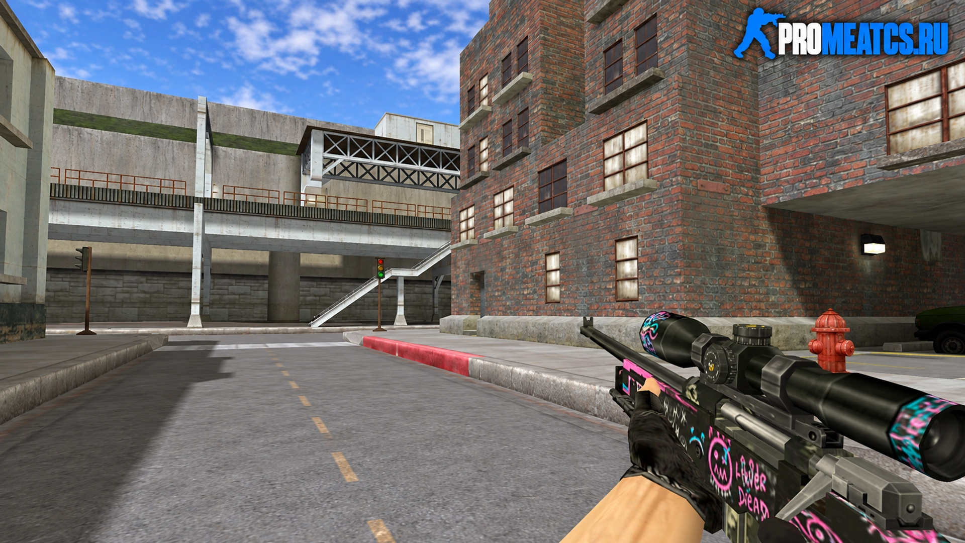 AWP «Горячечные грёзы» — модель оружия для Counter-Strike 1.6