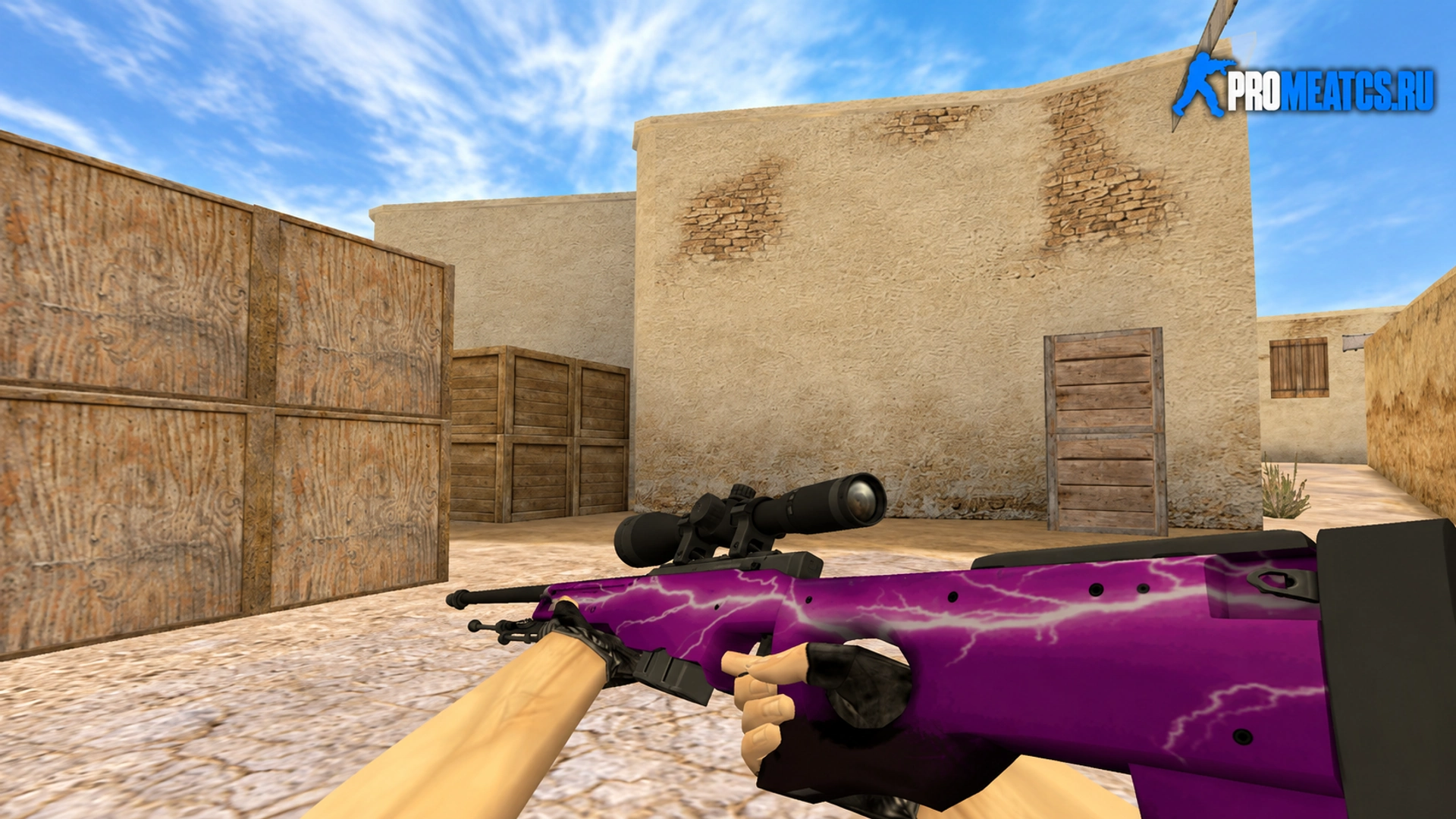 AWP «Удар молнии» — модель оружия для Counter-Strike 1.6