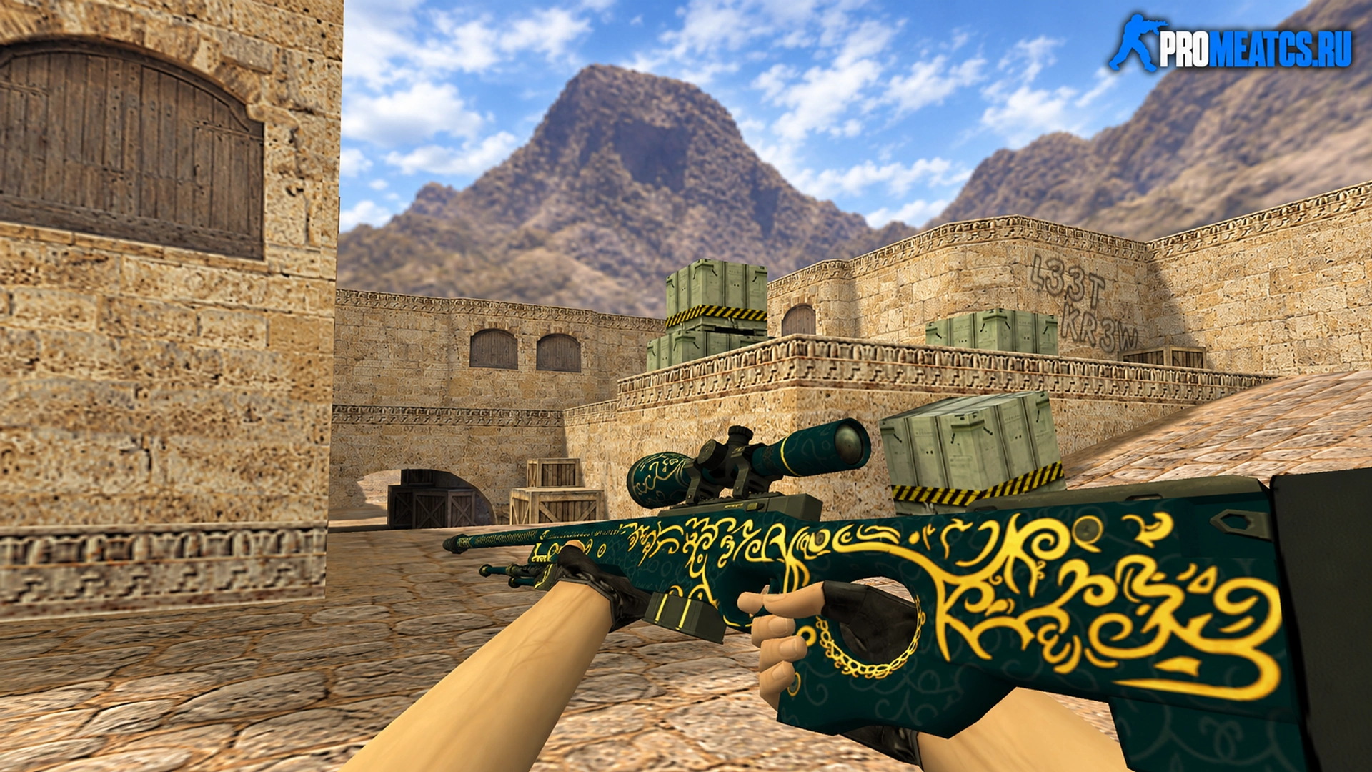 AWP «Вавилон» — модель оружия для Counter-Strike 1.6