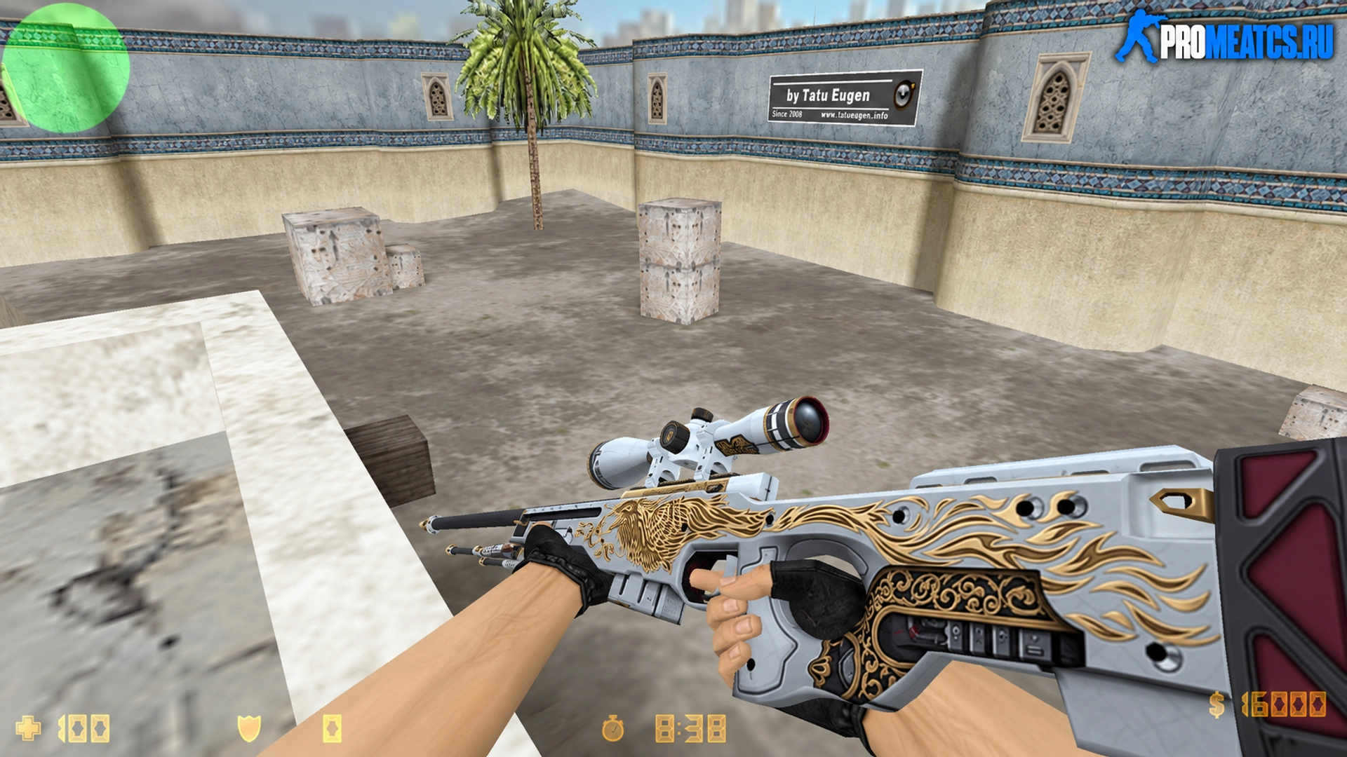 AWP «Серый Феникс» — модель оружия для Counter-Strike 1.6