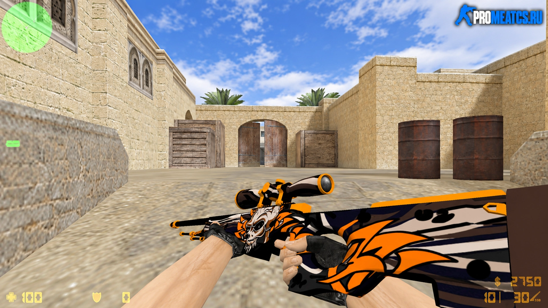 AWP «Горячий Шоколад» — модель оружия для Counter-Strike 1.6