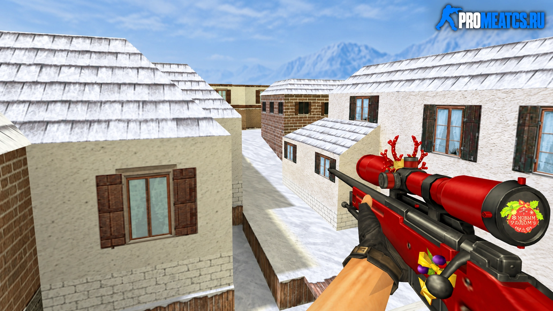 AWP «Рождество» — модель оружия для Counter-Strike 1.6