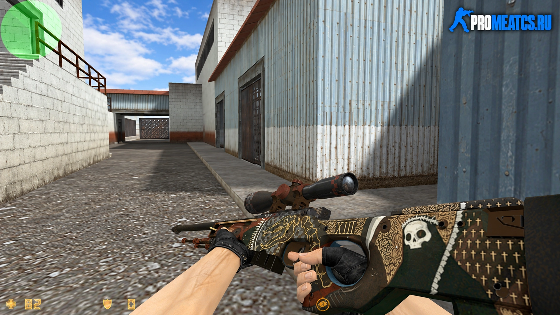 AWP «Смерть» — модель оружия для Counter-Strike 1.6