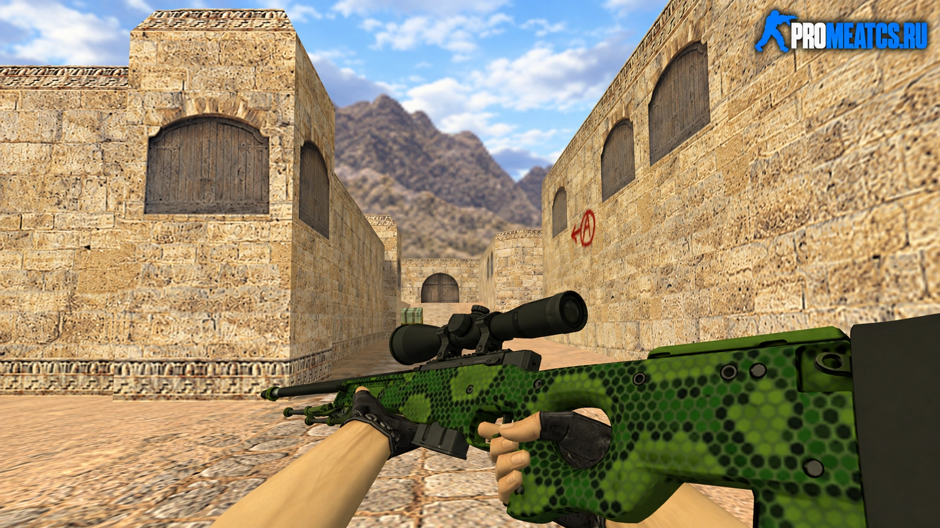 AWP «Гадюка» — модель оружия для Counter-Strike 1.6