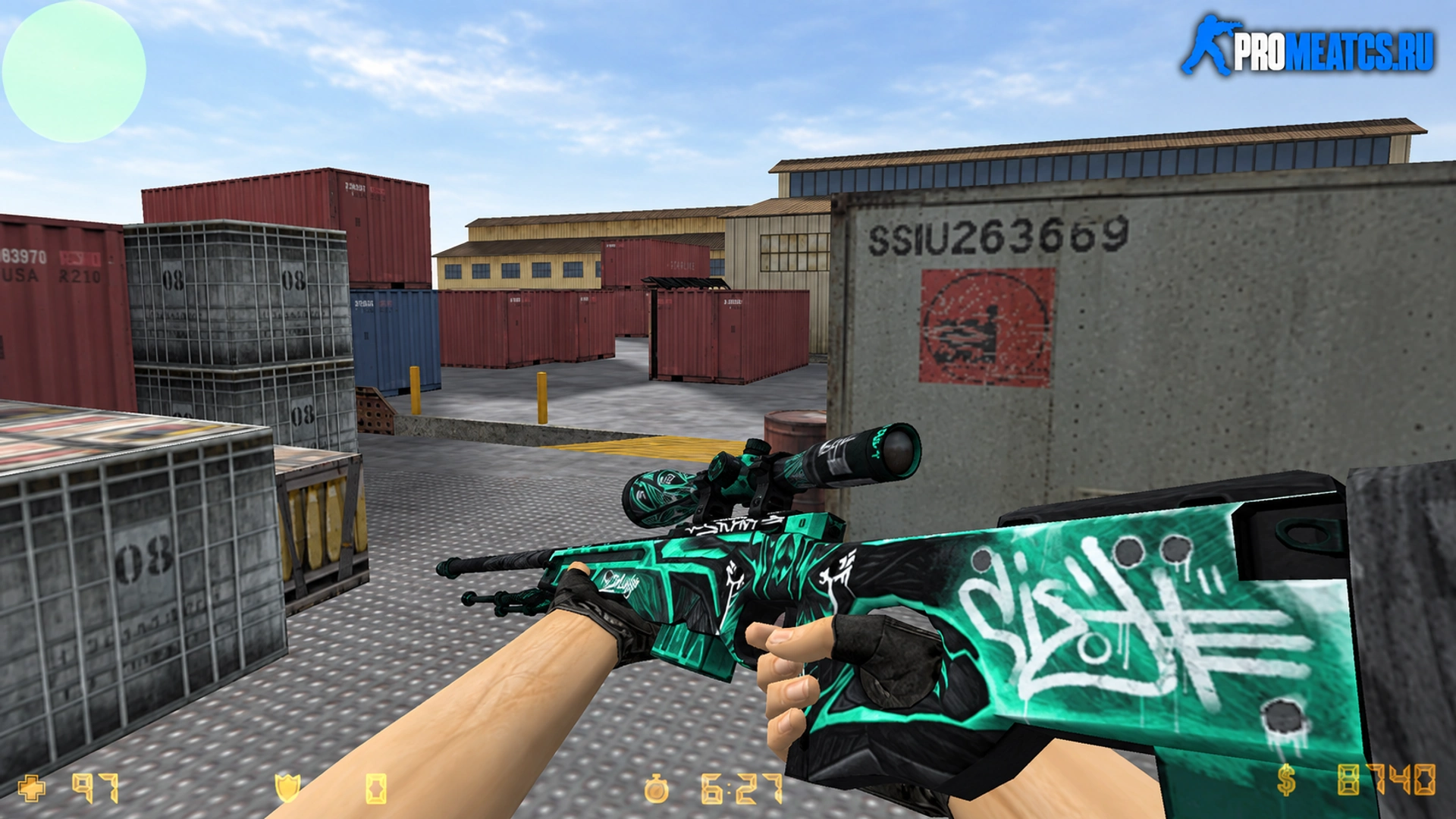 AWP «Toxic Goblin» — модель оружия для Counter-Strike 1.6