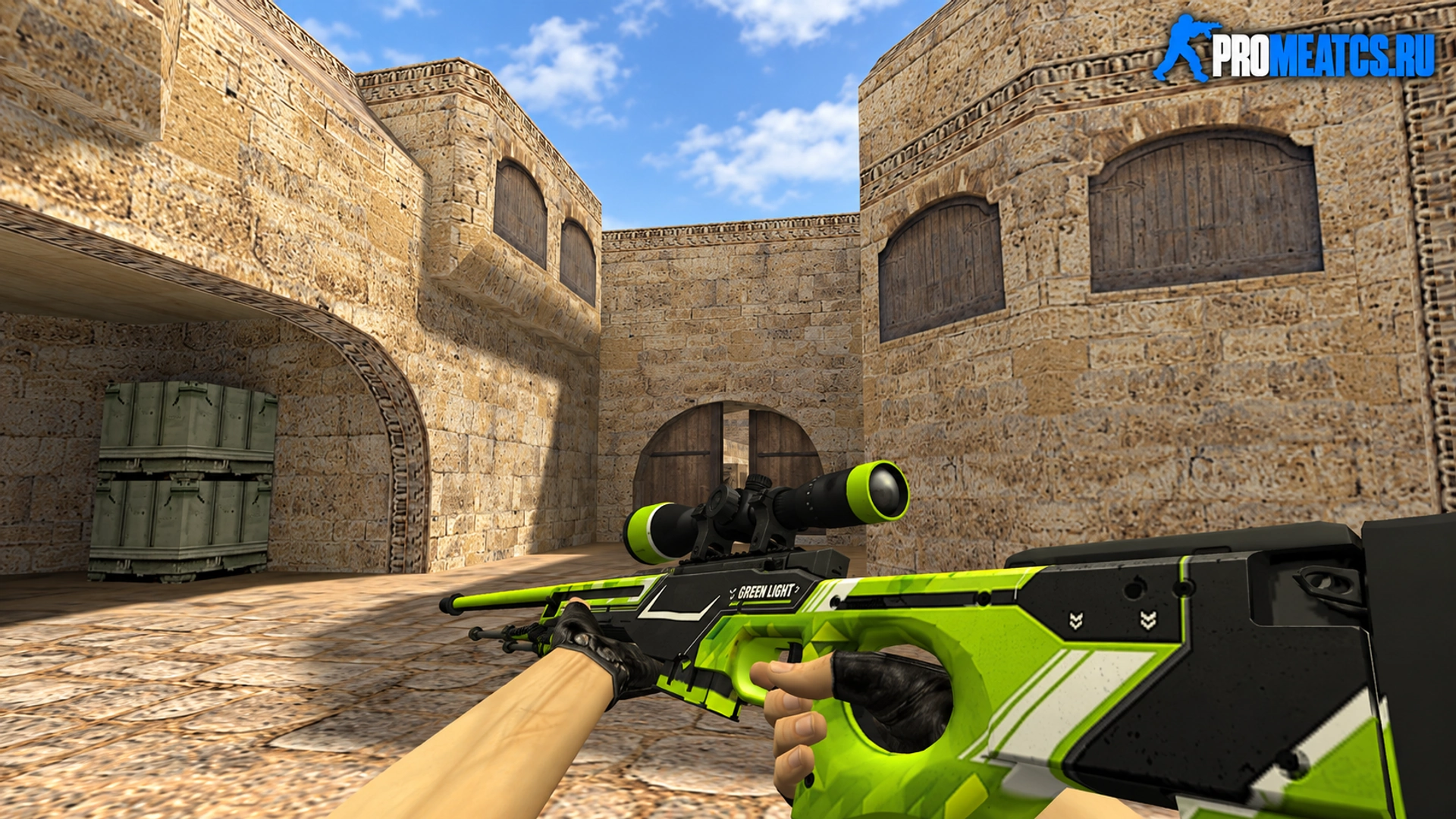 AWP «Блокировка» — модель оружия для Counter-Strike 1.6