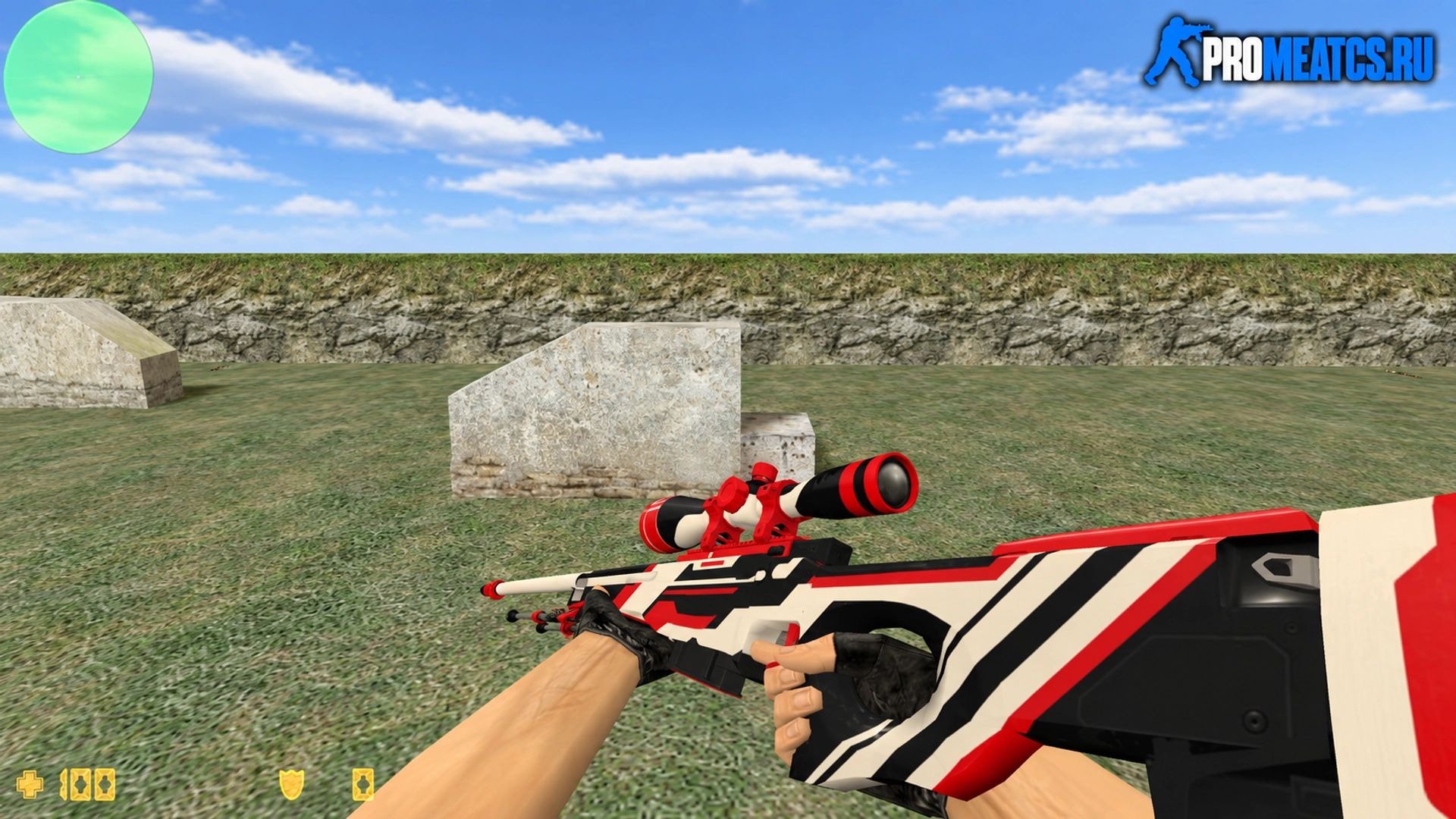 AWP «Концепция» — модель оружия для Counter-Strike 1.6