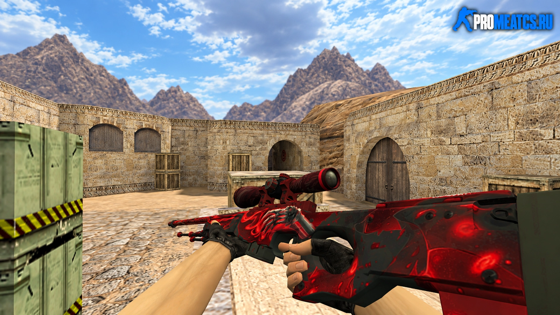 AWP «Вой» — модель оружия для Counter-Strike 1.6