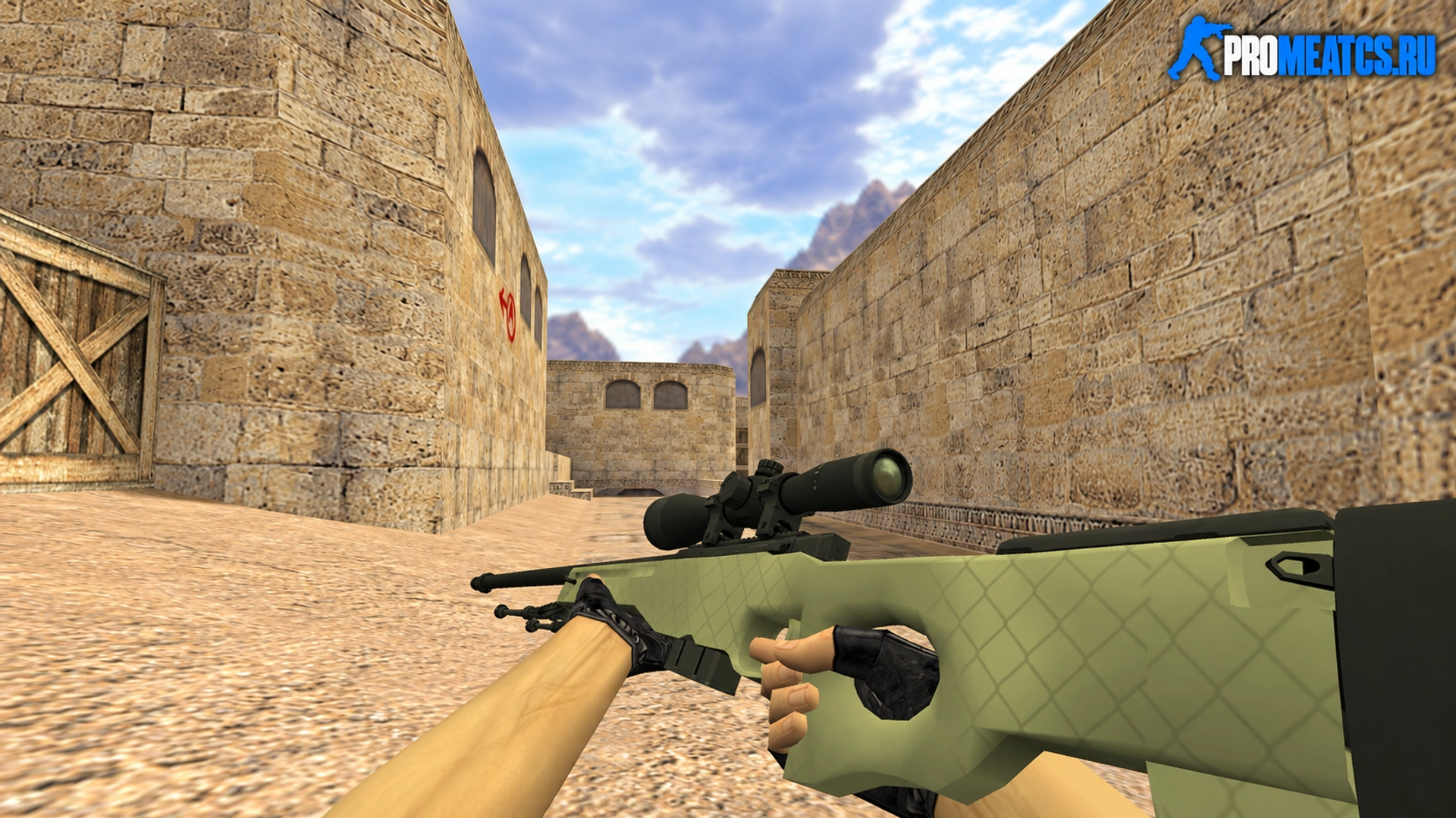 AWP «Африканская сетка» — модель оружия для Counter-Strike 1.6