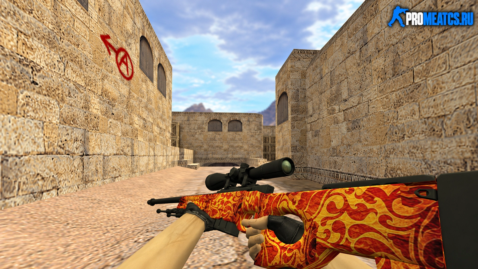 AWP «Королевство» — модель оружия для Counter-Strike 1.6