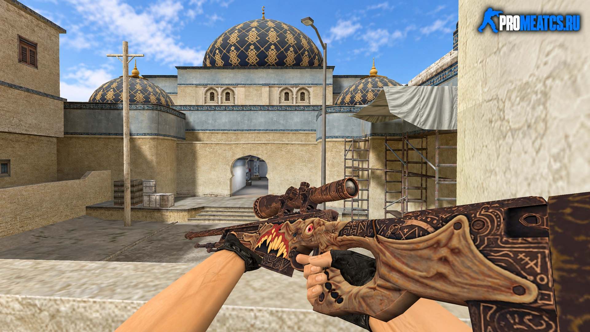 AWP «NecronomiGun» — модель оружия для Counter-Strike 1.6