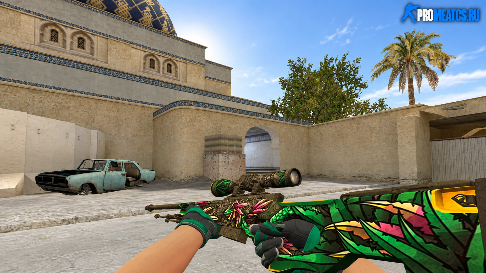 AWP «Kukulcan» — модель оружия для Counter-Strike 1.6