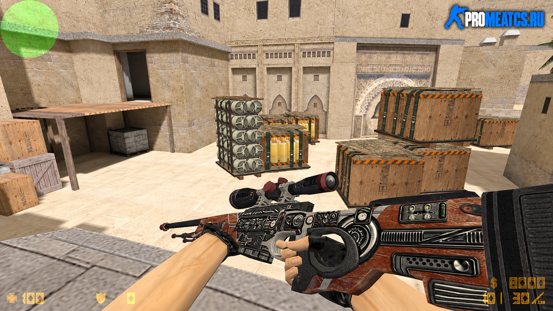 AWP «Mars Trooper» — модель оружия для Counter-Strike 1.6