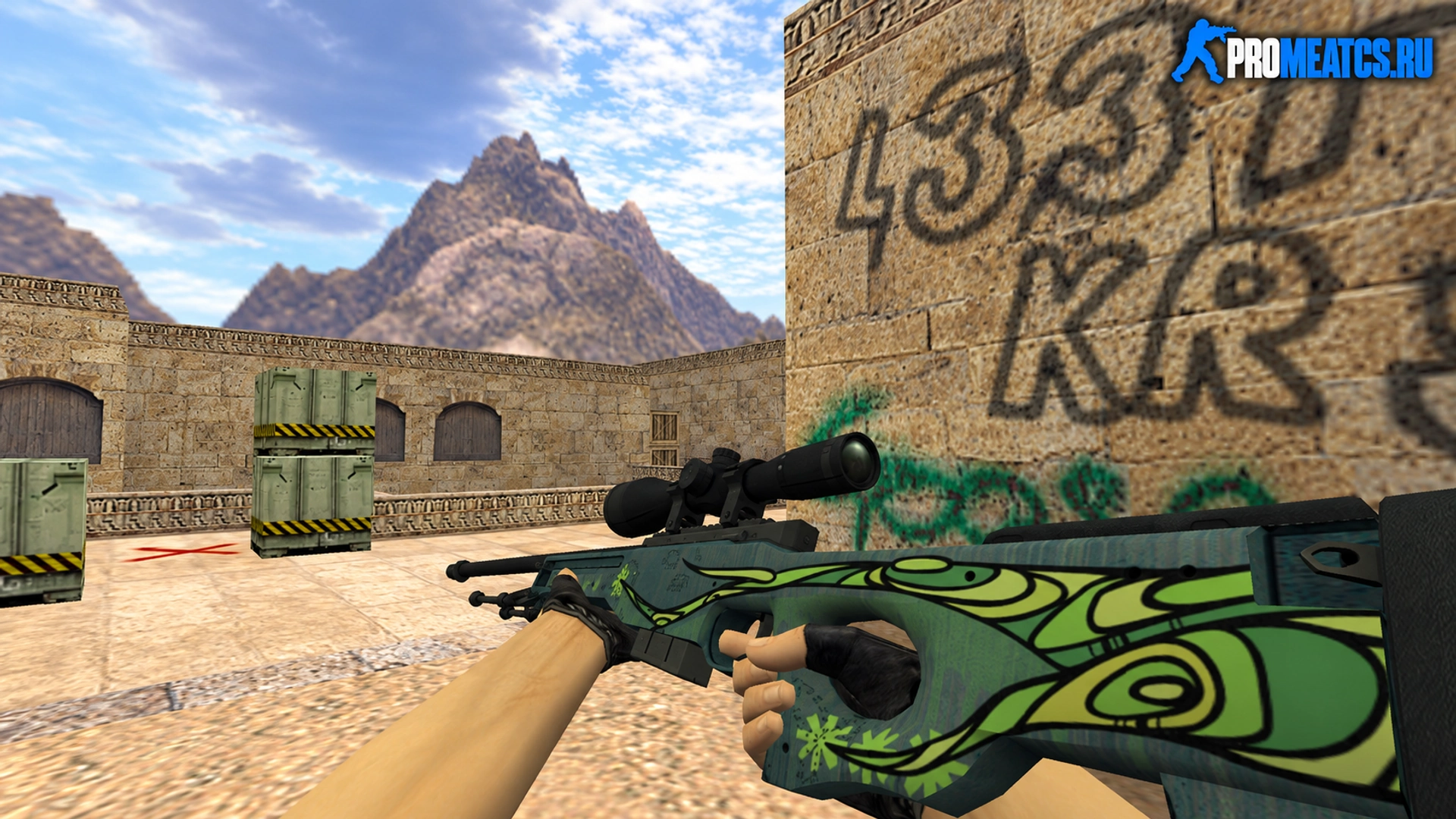 AWP «Кортисейра» — модель оружия для Counter-Strike 1.6