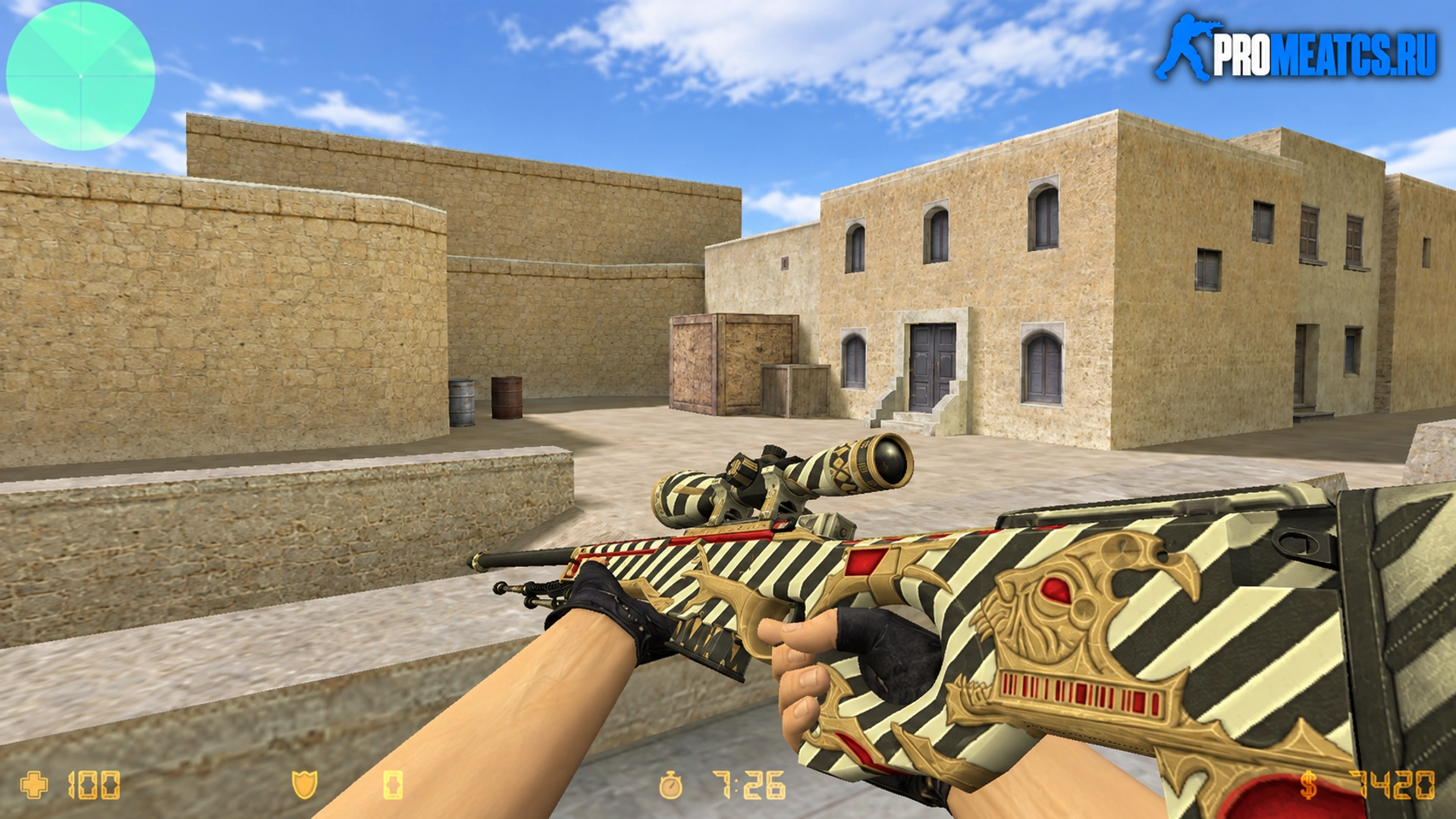 AWP «Фауст» — модель оружия для Counter-Strike 1.6