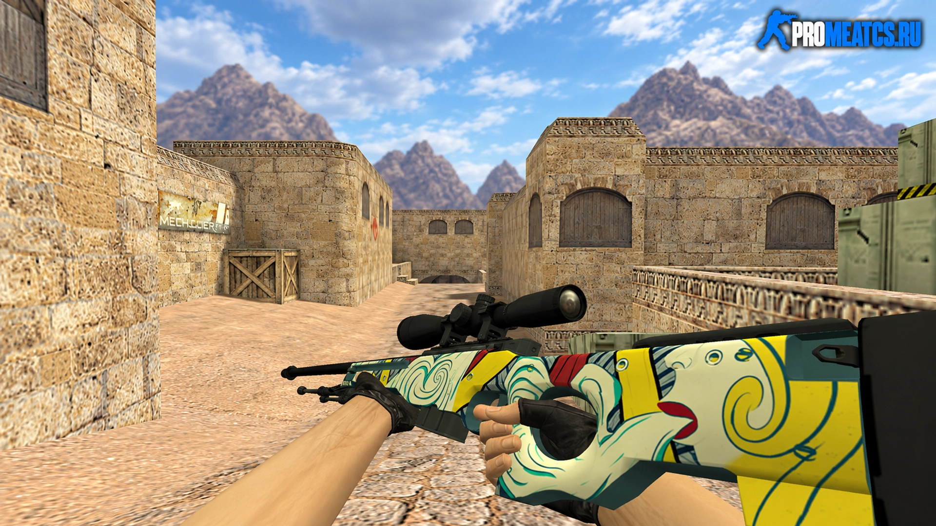 AWP «Раслабуха» — модель оружия для Counter-Strike 1.6