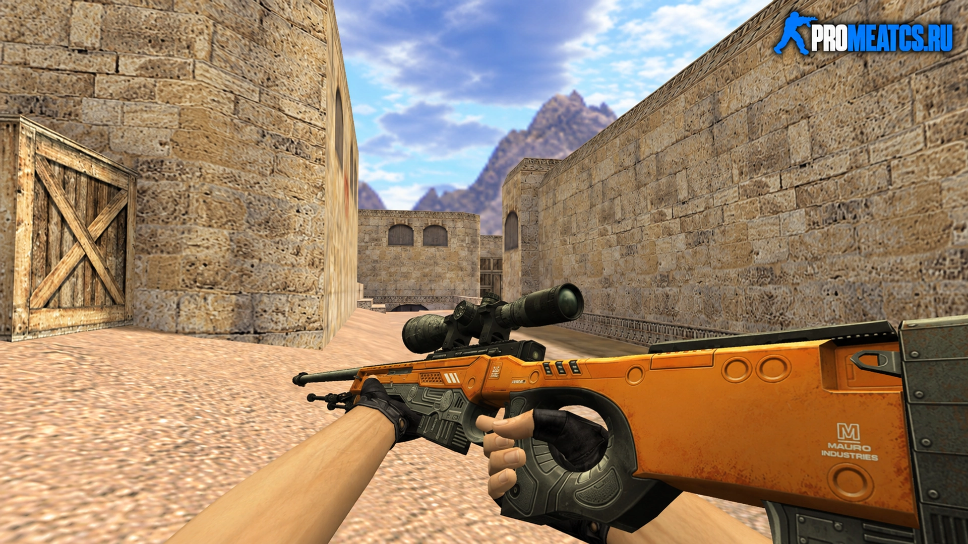 AWP «Уничтожитель» — модель оружия для Counter-Strike 1.6