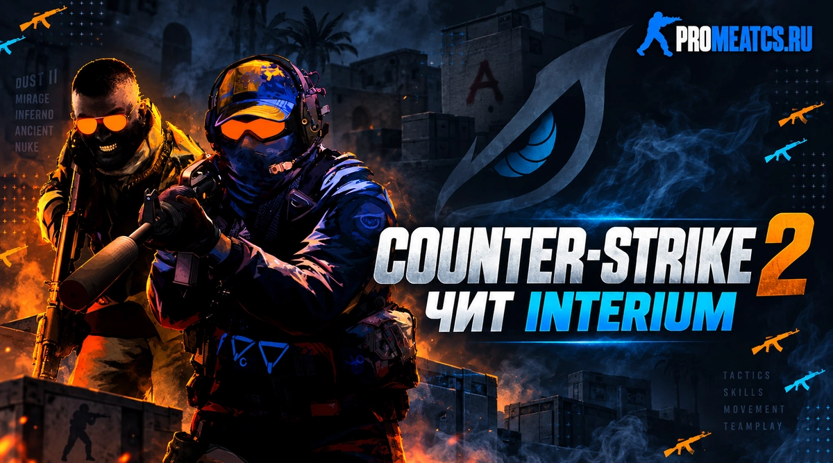 Interium (Интериум) — дополнительный игровой инструмент для Counter-Strike 2