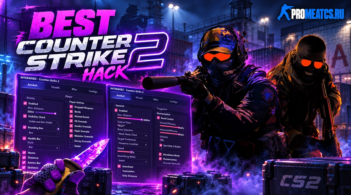 Memesense для CS 2 Crack - Rage чит с настроенным CFG — дополнительный игровой инструмент для Counter-Strike 2