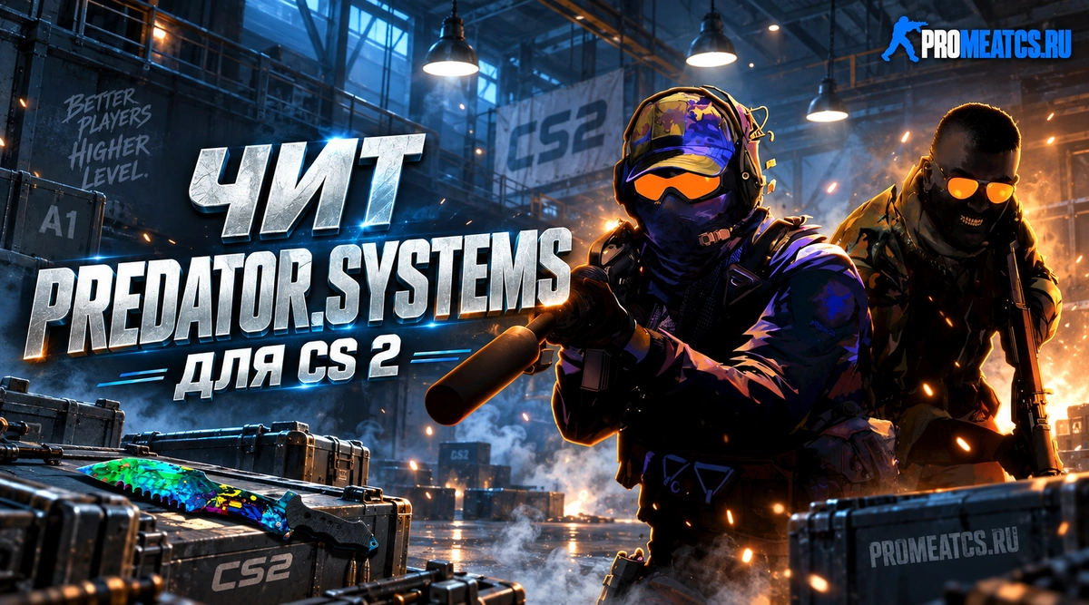 PREDATOR.SYSTEMS — дополнительный игровой инструмент для Counter-Strike 2