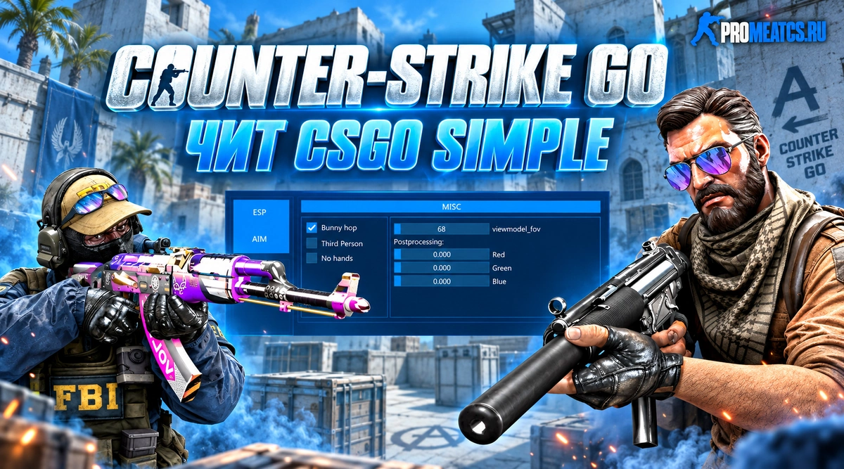 CSGOSimple — дополнительный игровой инструмент для CS:GO