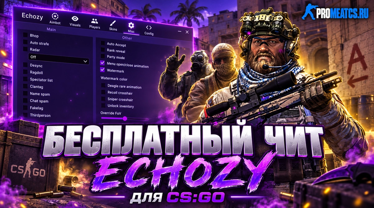 Echozy — дополнительный игровой инструмент для CS:GO