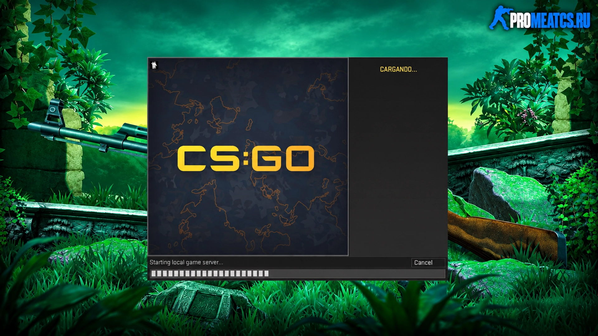 GUI CS 1.6 в стиле CS GO - Тема КС ГО — оформление игры для Counter-Strike 1.6