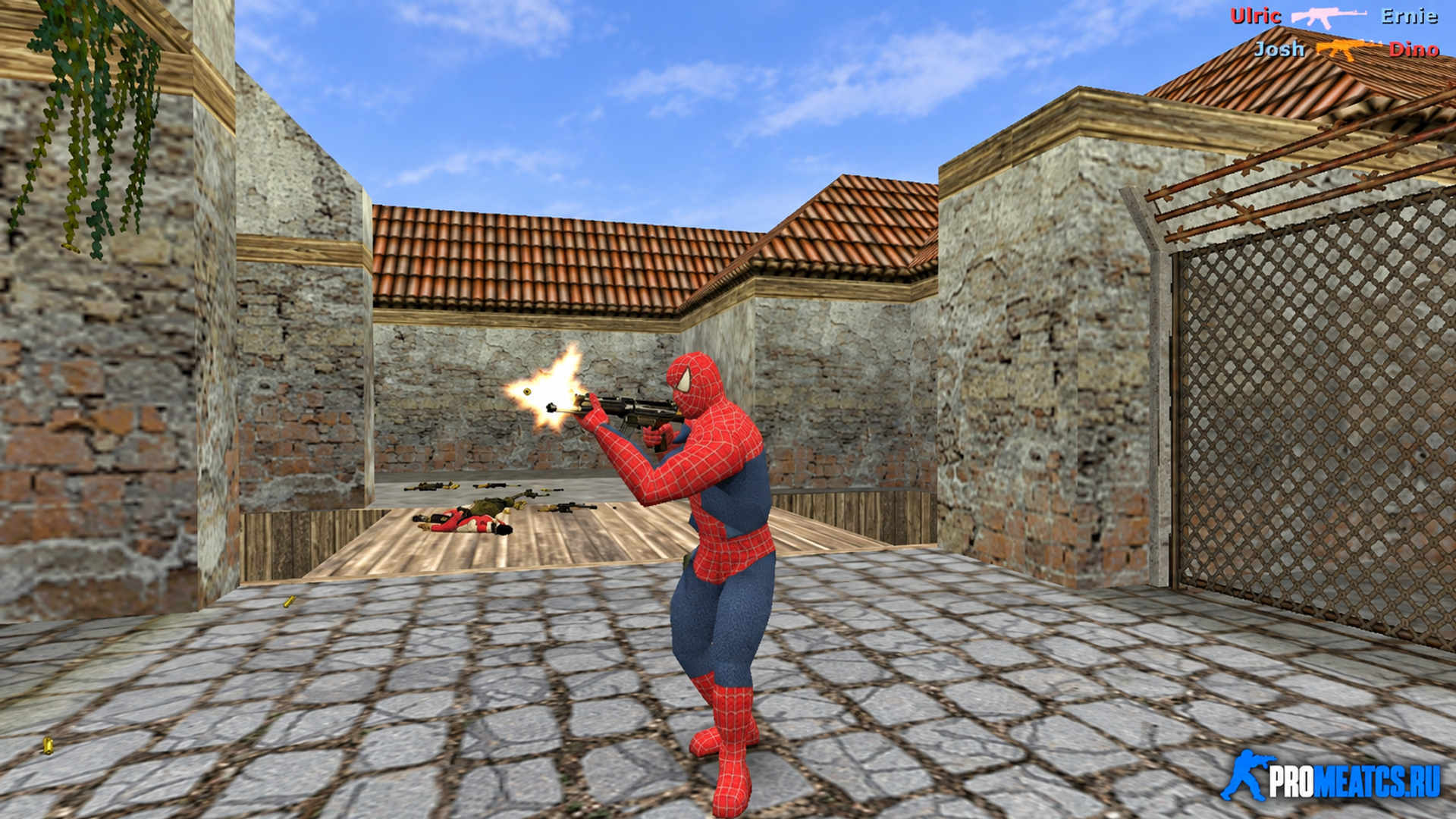 Человек паук — модель игрока для Counter-Strike 1.6