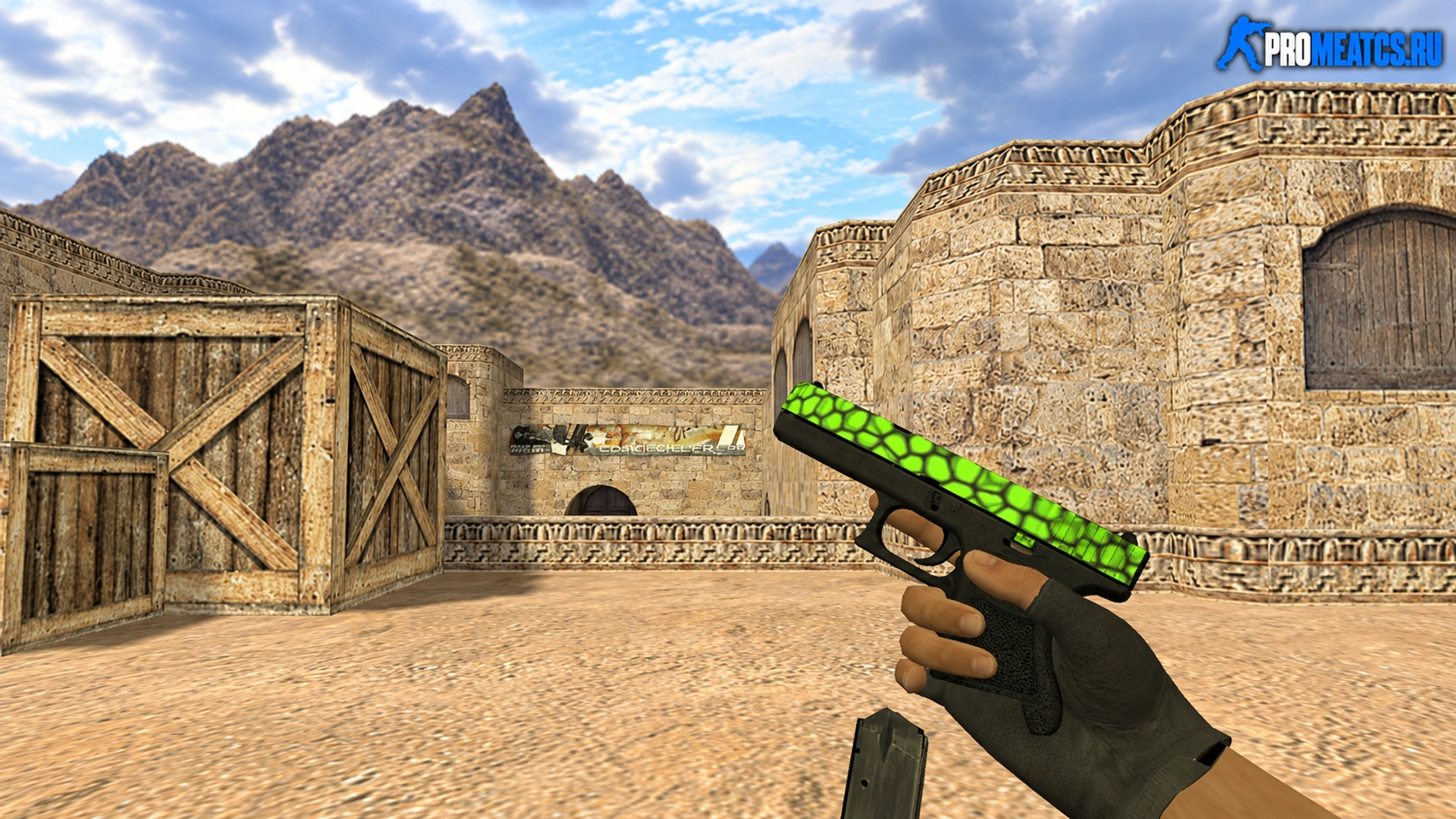 Glock Черепаха — модель оружия для Counter-Strike 1.6