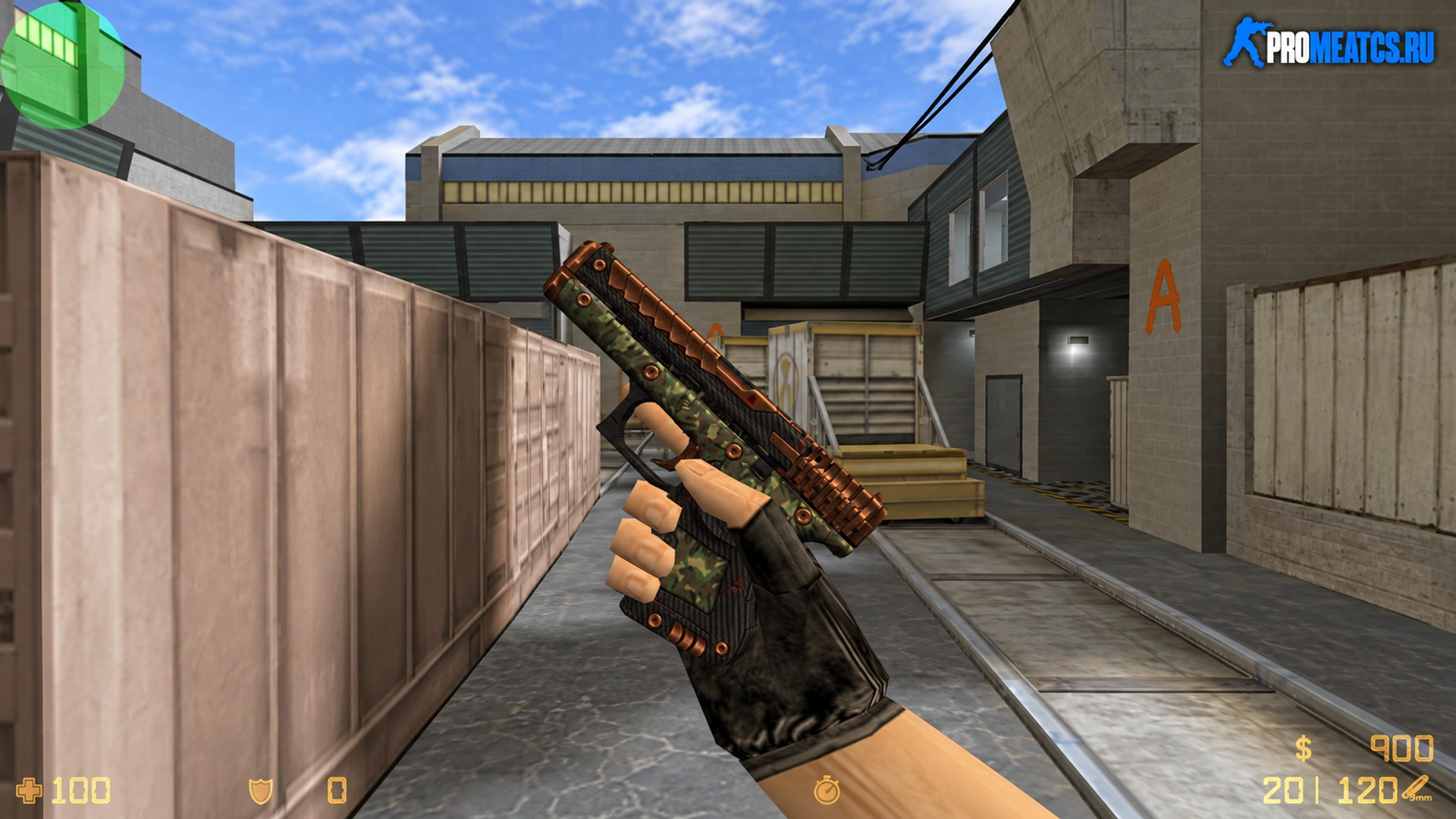 Glock Аврамы — модель оружия для Counter-Strike 1.6