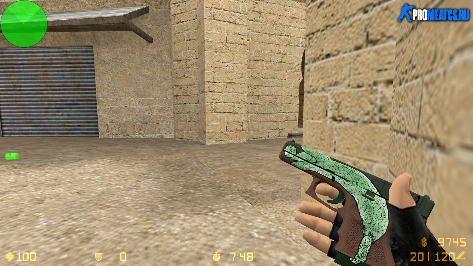 Glock Pea Shooter — модель оружия для Counter-Strike 1.6