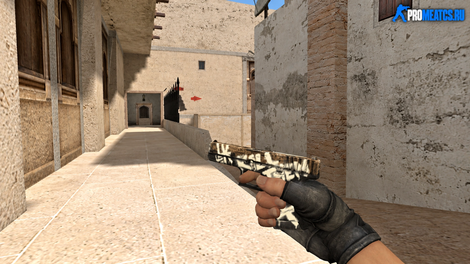 Glock Пустынный повстанец — модель оружия для Counter-Strike 1.6