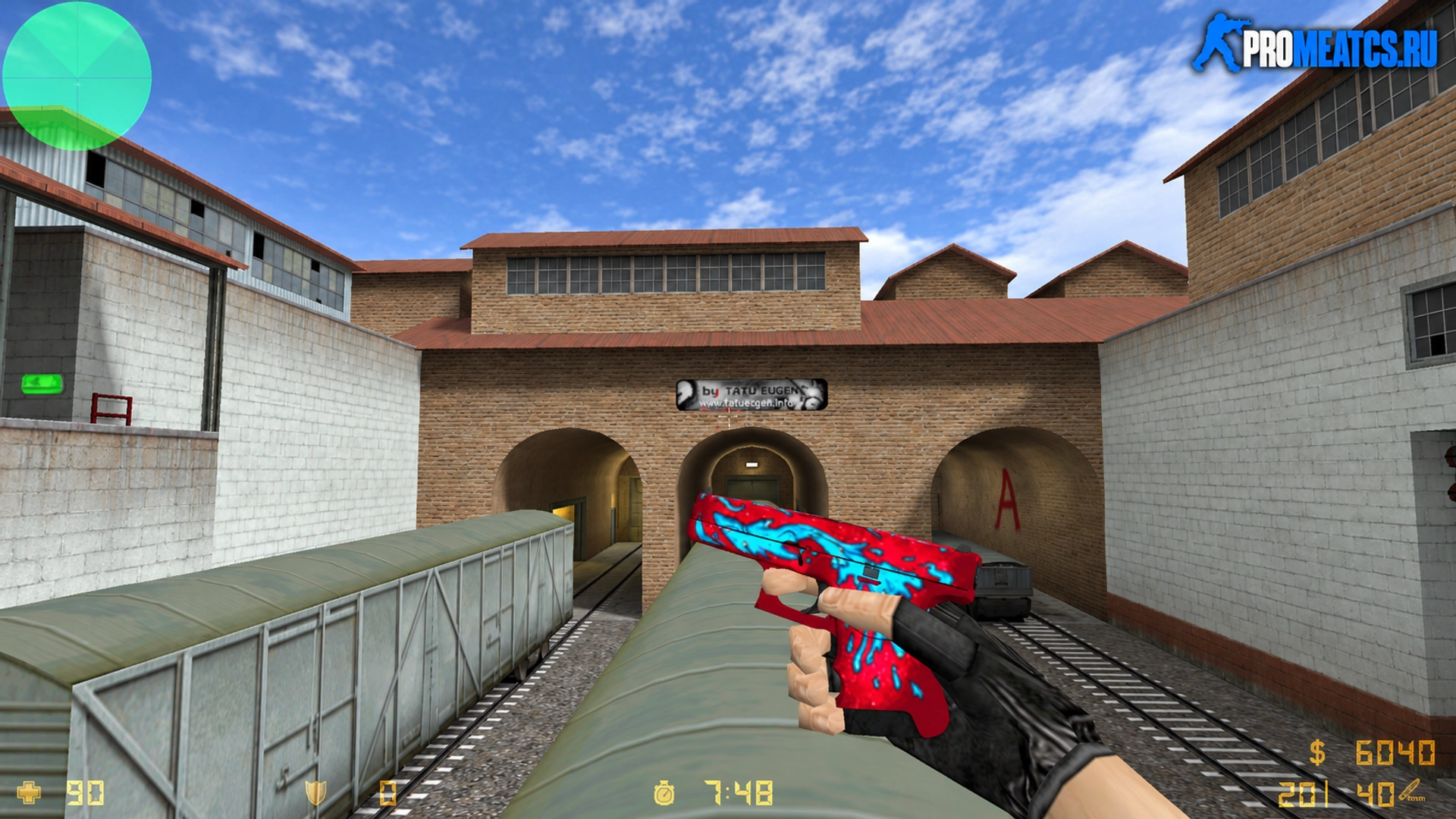 Glock Водяной — модель оружия для Counter-Strike 1.6