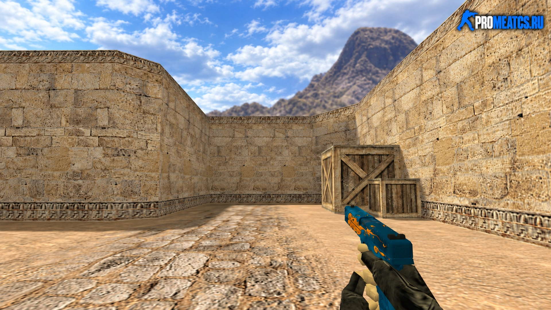 Glock Огненный — модель оружия для Counter-Strike 1.6