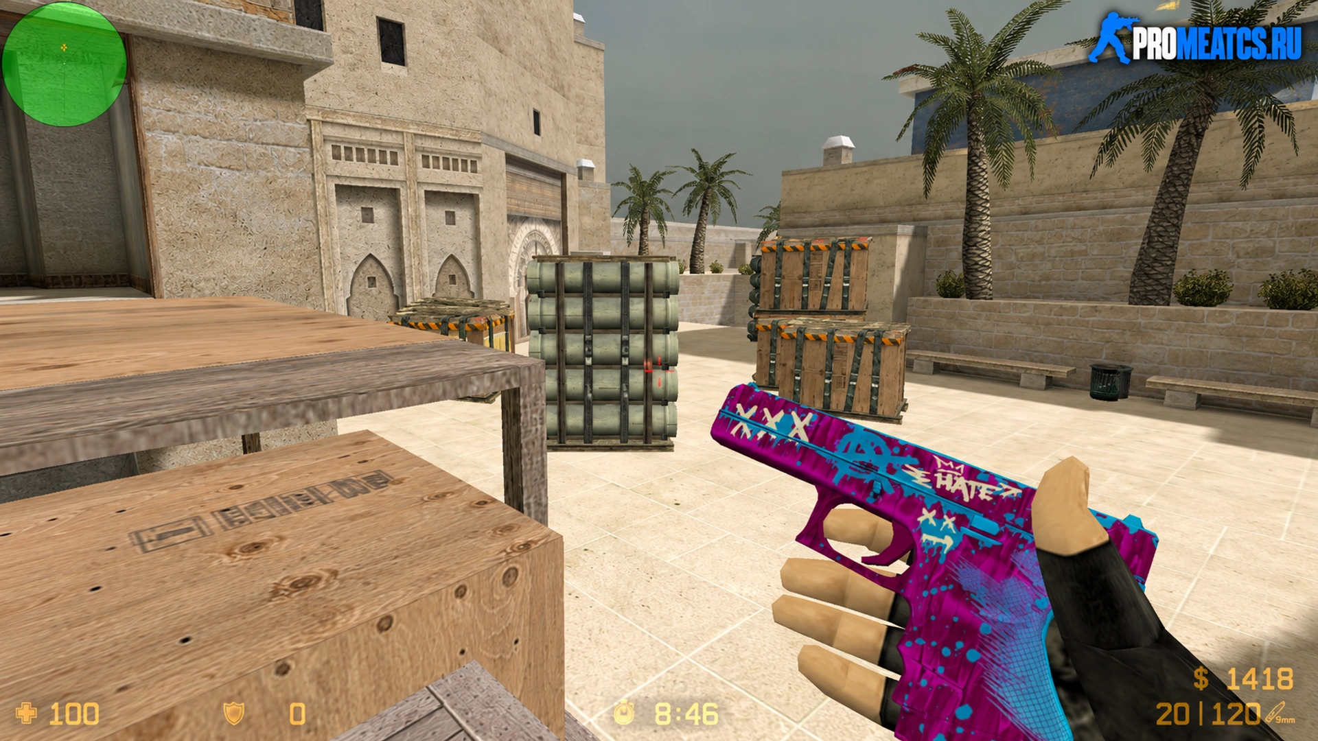 Glock Бунт — модель оружия для Counter-Strike 1.6