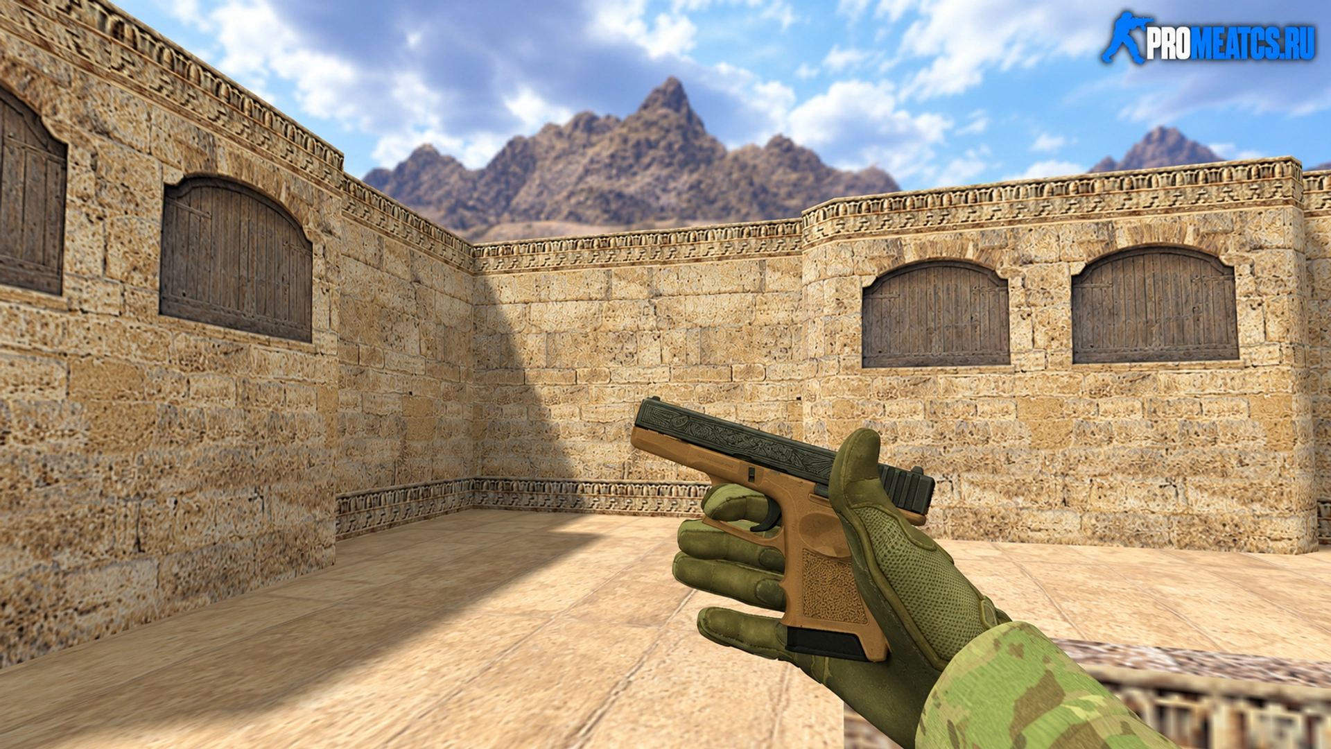 Glock Королевский легион — модель оружия для Counter-Strike 1.6