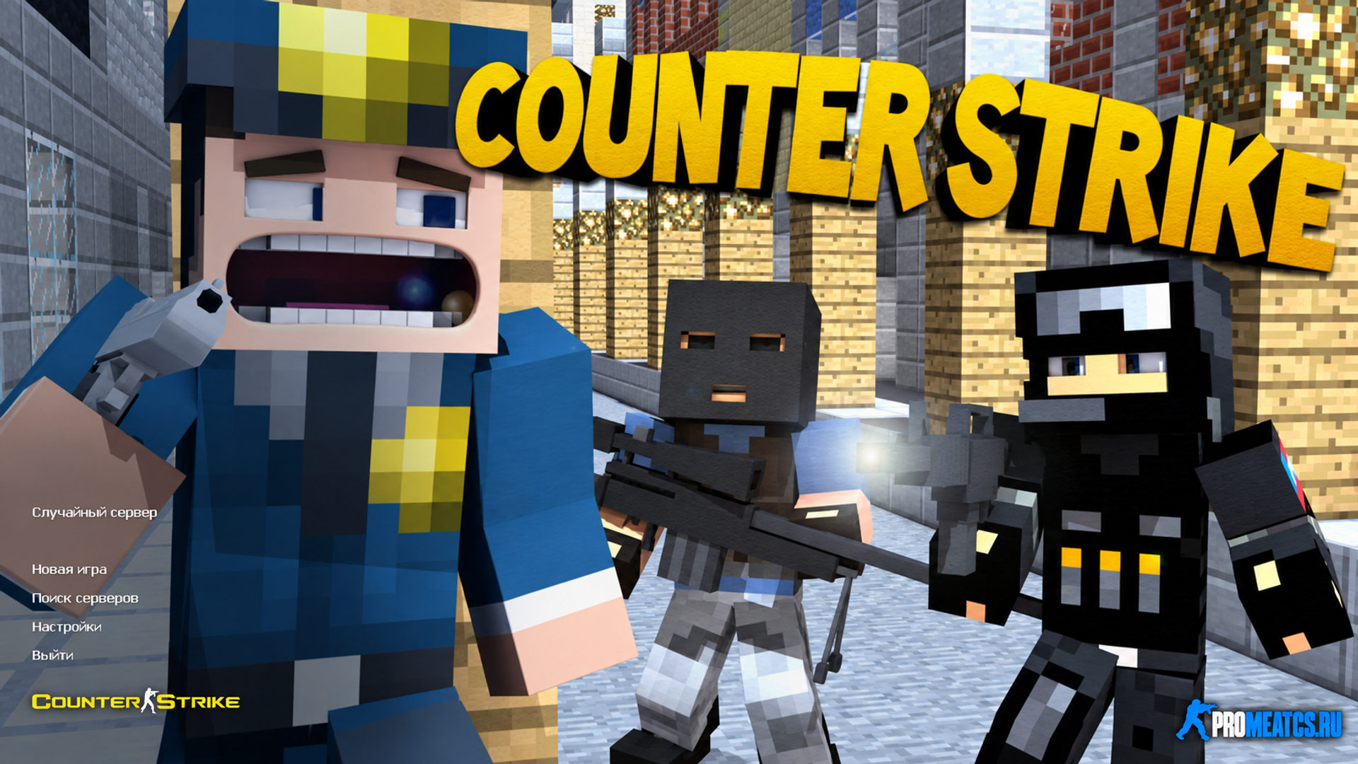 Сборка CS 1.6 Minecraft
