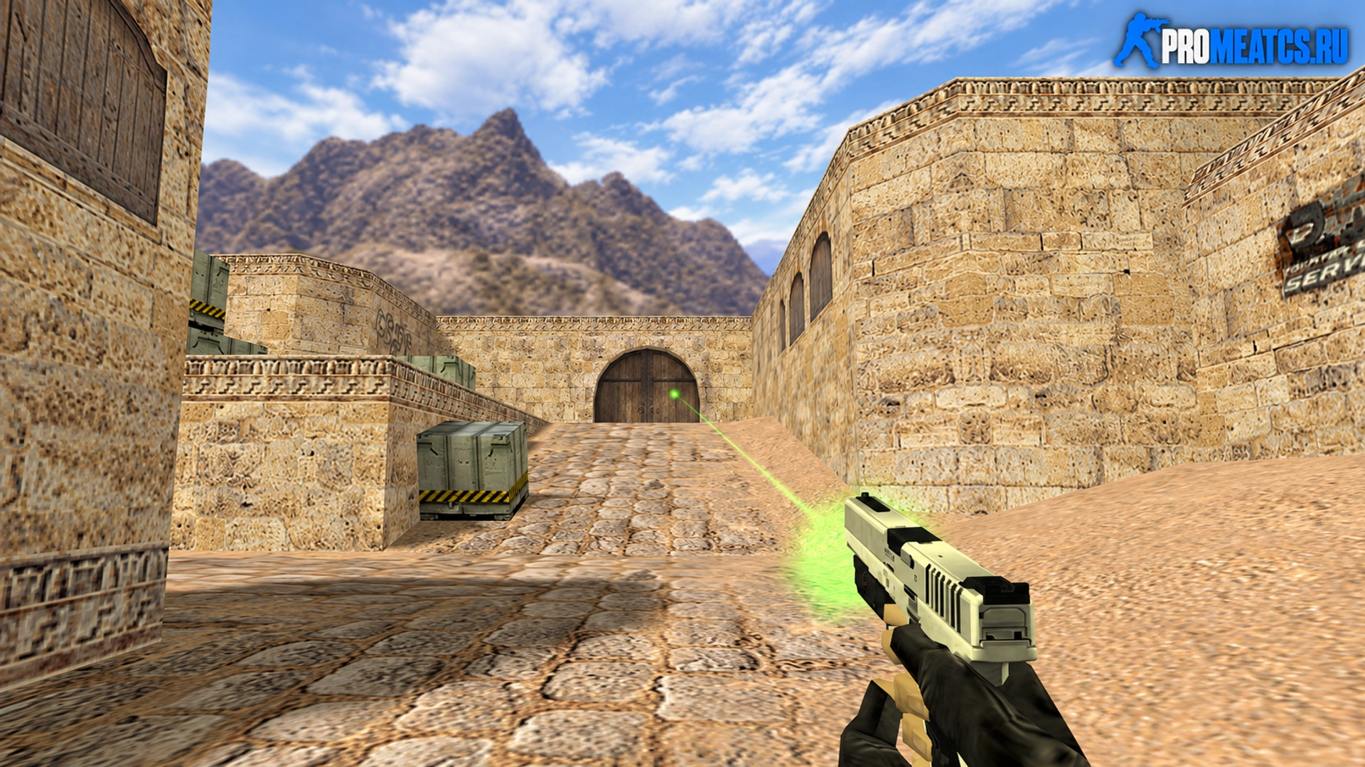 Glock Зеленый убийца — модель оружия для Counter-Strike 1.6