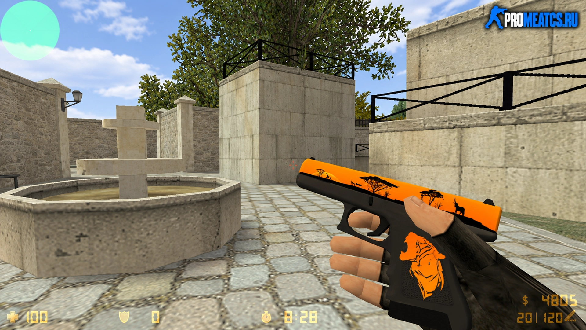 Glock Сафари — модель оружия для Counter-Strike 1.6