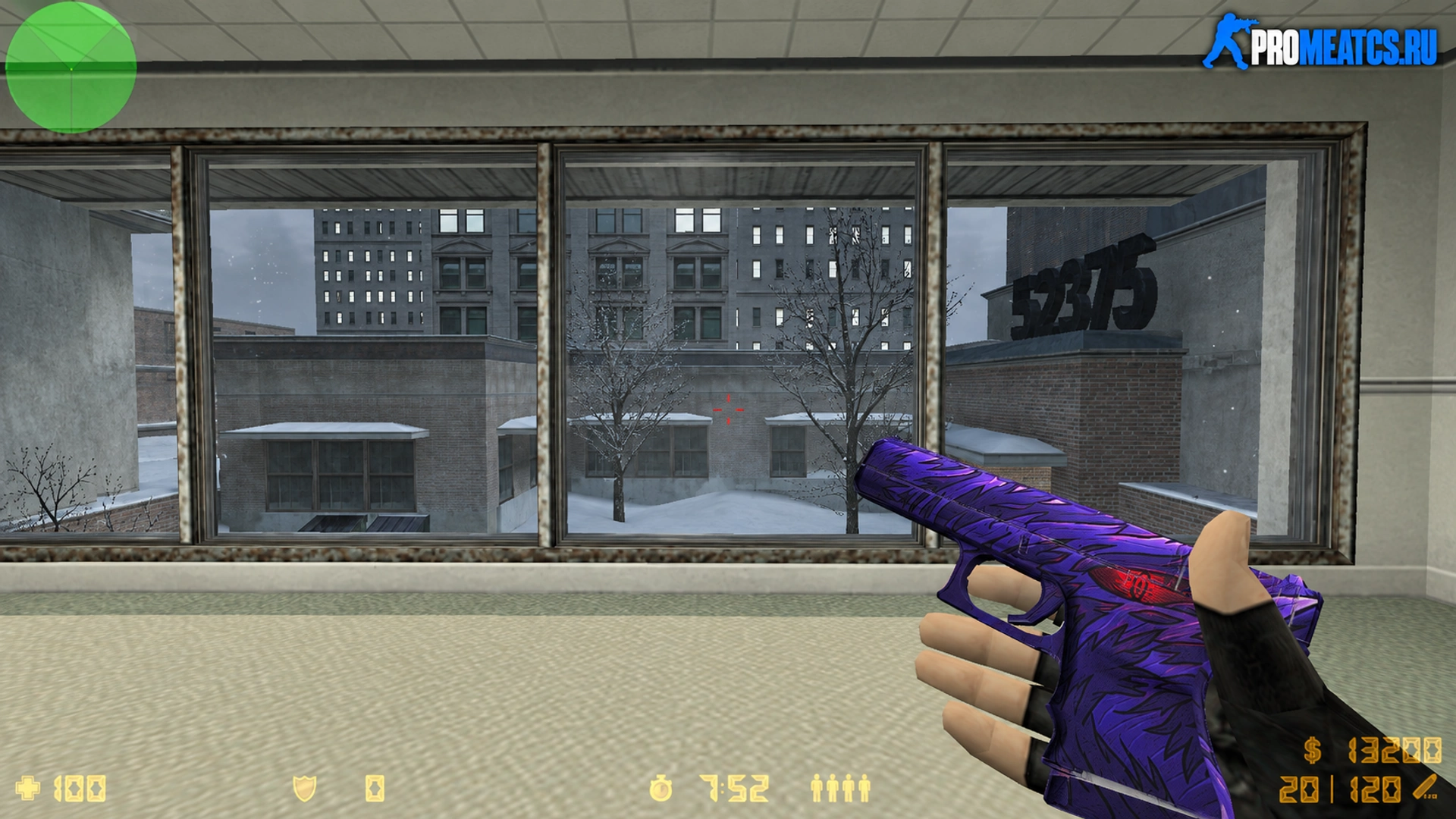 Glock Глаз Существа — модель оружия для Counter-Strike 1.6