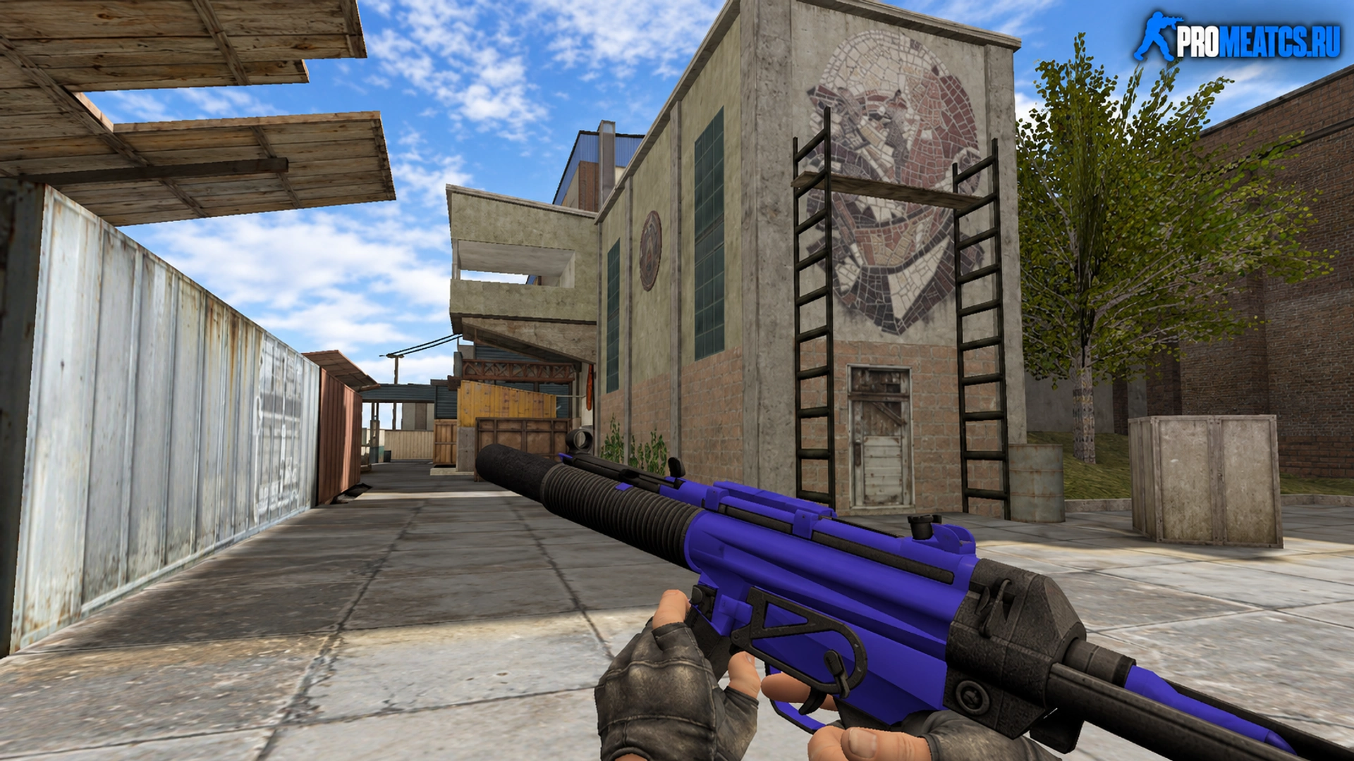 MP5-SD Сапфир — модель оружия для Counter-Strike 1.6