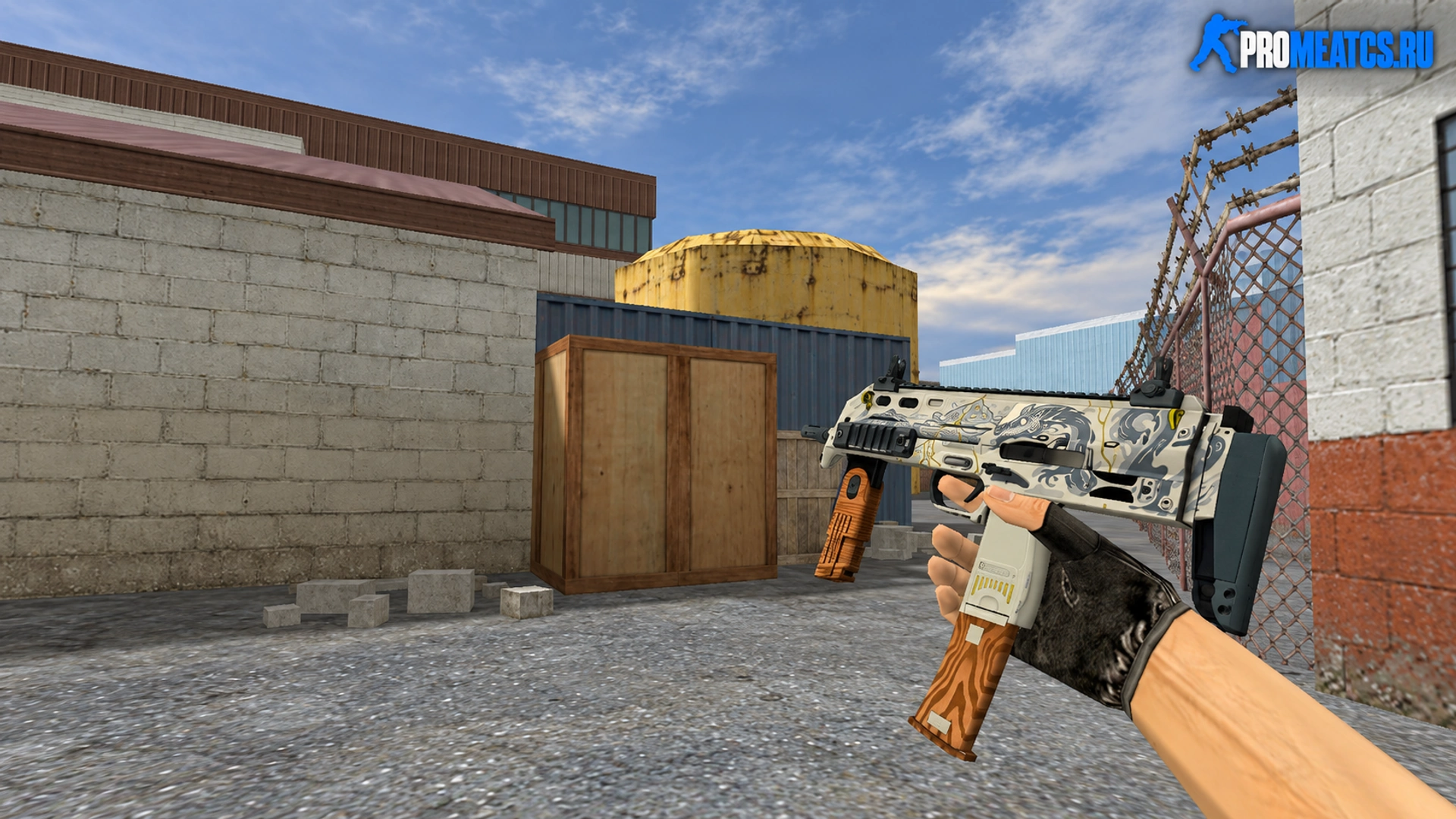 MP7 Kintsugi — модель оружия для Counter-Strike 1.6