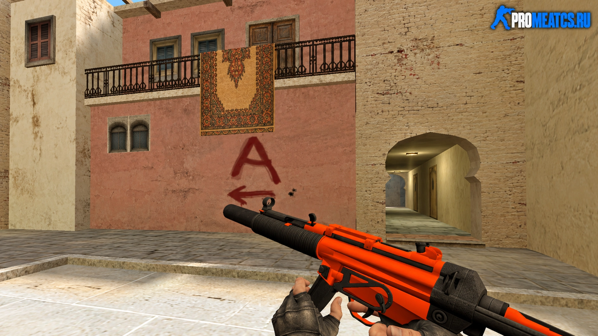 MP5-SD Рубин — модель оружия для Counter-Strike 1.6