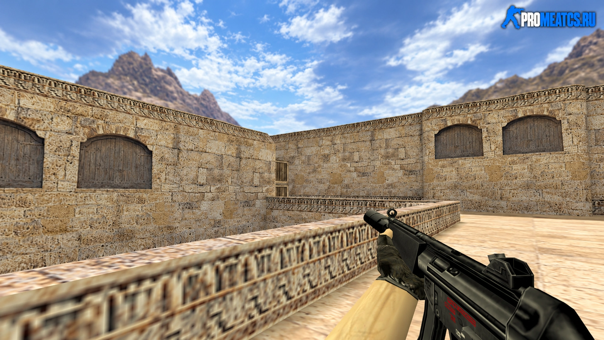 MP5 с глушителем — модель оружия для Counter-Strike 1.6