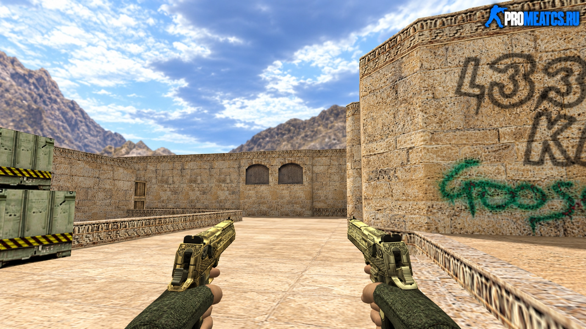 Два Дигла Картель — модель оружия для Counter-Strike 1.6