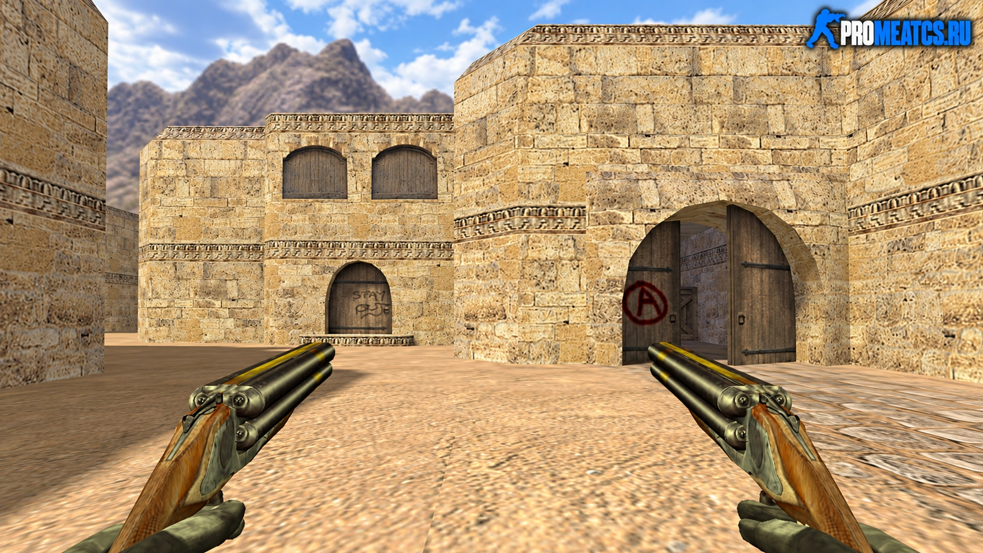 Две четырехстволки — модель оружия для Counter-Strike 1.6