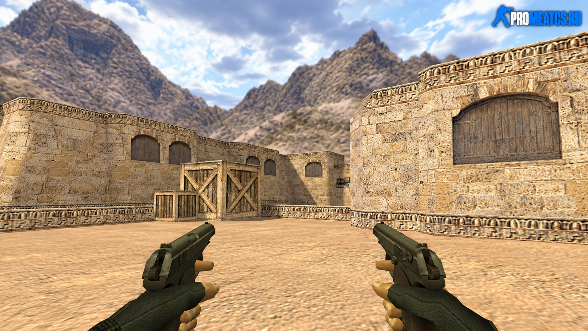 Два пистолета Макарова — модель оружия для Counter-Strike 1.6