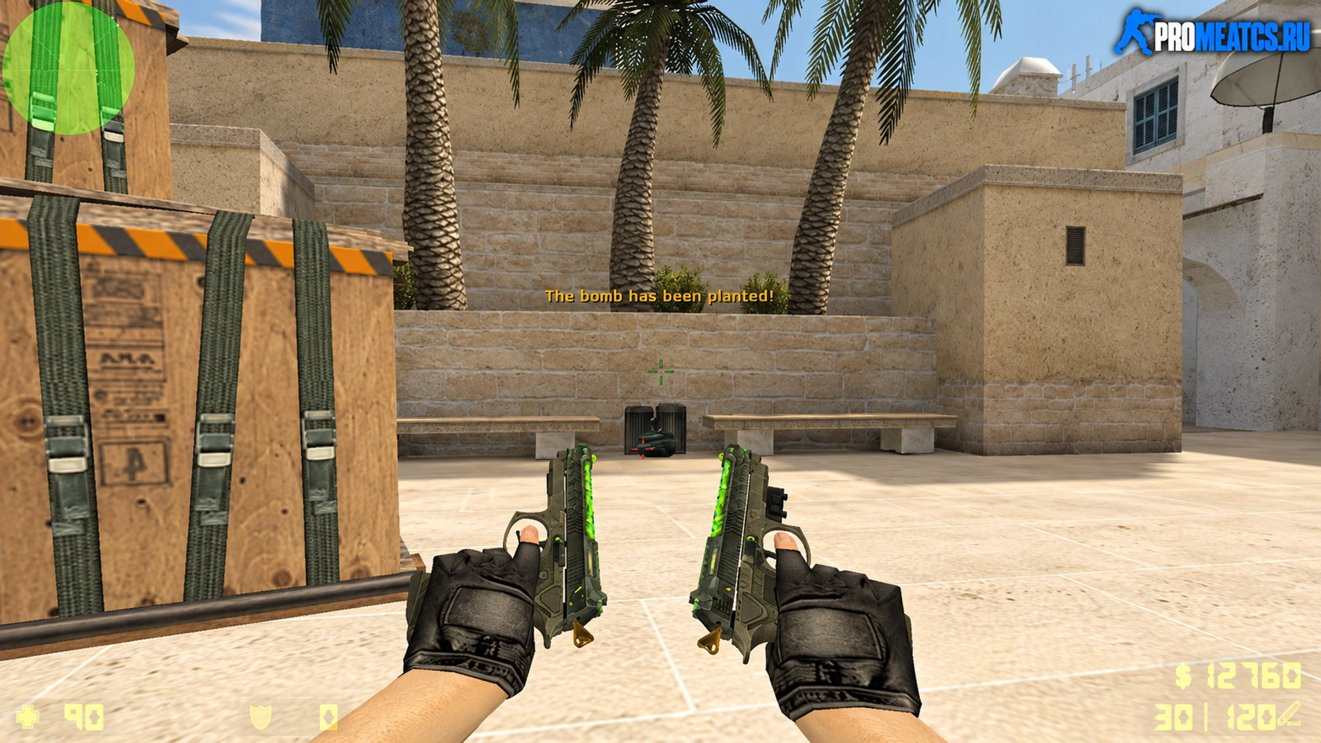 Dual Berettas Удар кобры — модель оружия для Counter-Strike 1.6