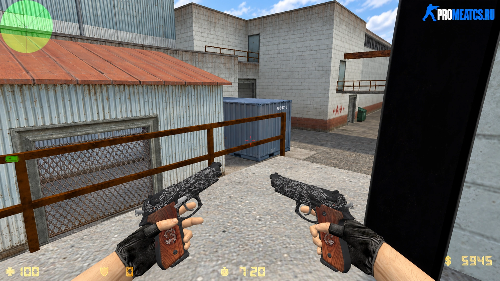 Dual Elites Дракон — модель оружия для Counter-Strike 1.6