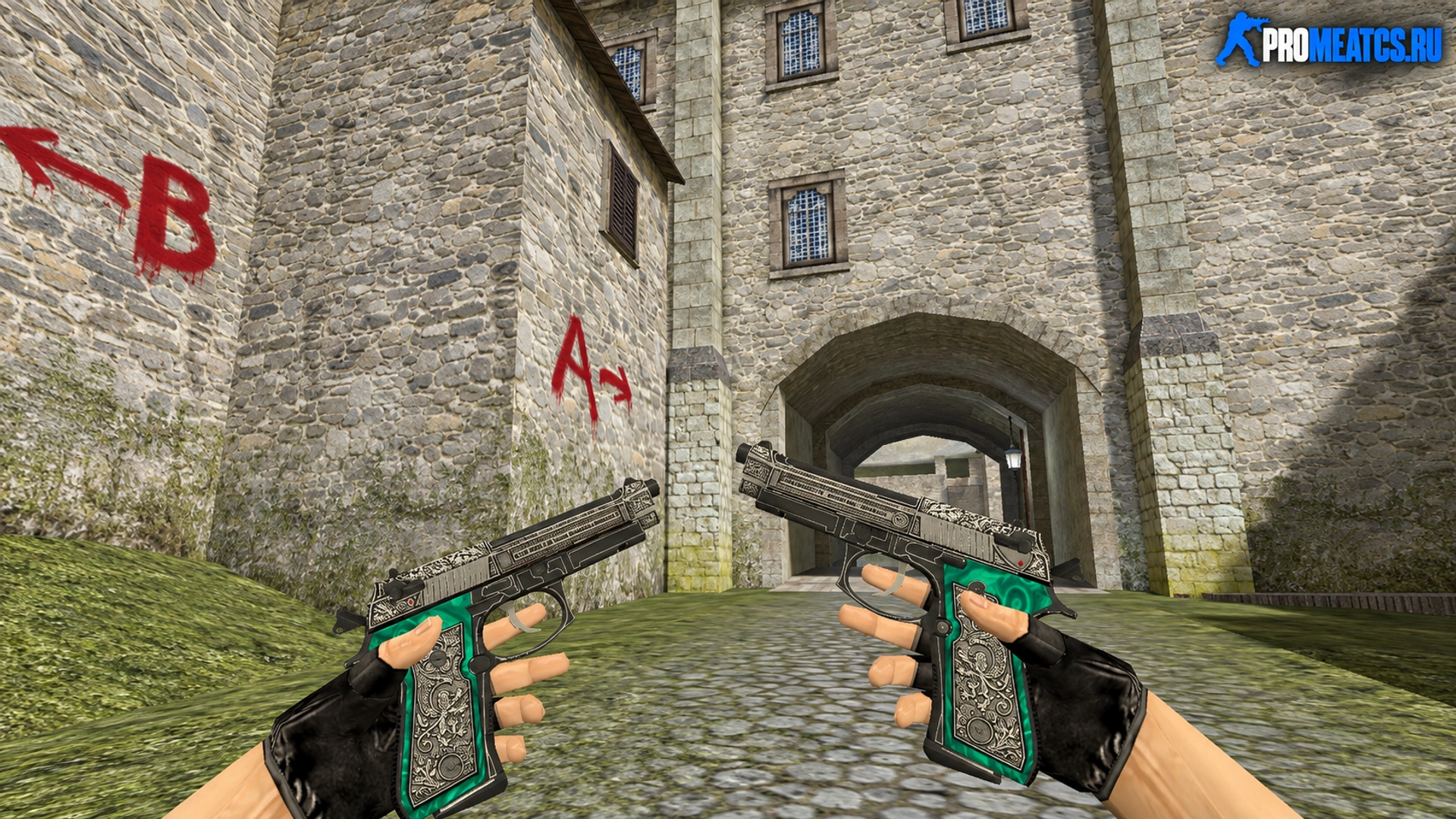 Dual Berettas Королевская чета — модель оружия для Counter-Strike 1.6